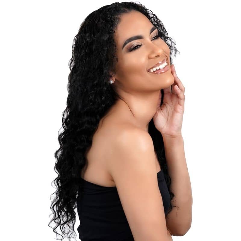 Brazilian Deep Wave U-Part Wig